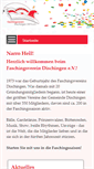 Mobile Screenshot of fvd-dischingen.de